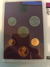 1980 Royal Mint 7 coin Proof