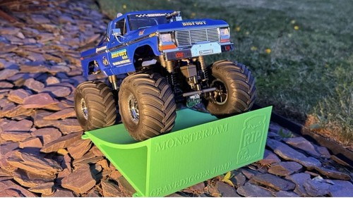 Truck ramp monster - rc,