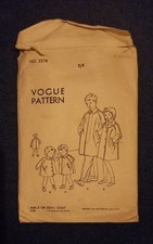 VINTAGE VOGUE paper PATTERN