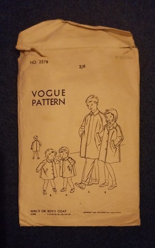Vintage vogue paper pattern - vintage,