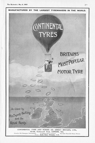 Continental tyres balloon - continental,