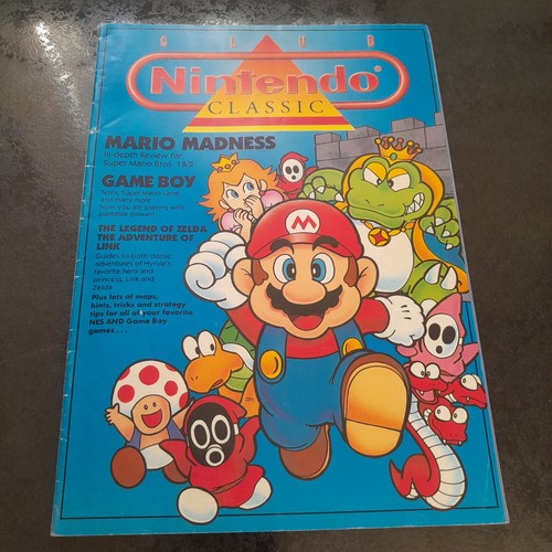 Club nintendo classic magazine - club,