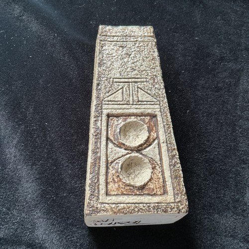 Troika pottery coffin vase - pottery,