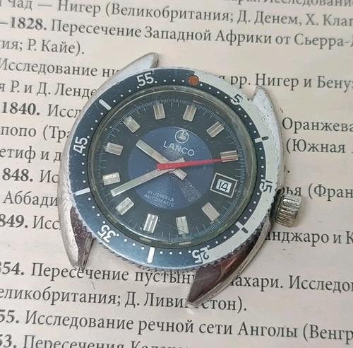Vintage wrist watch - vintage, lanco