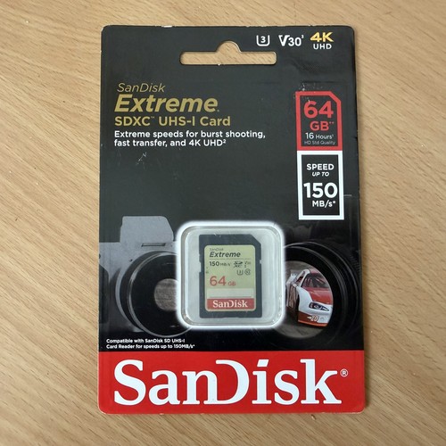 Sandisk extreme 64gb - sandisk, sdxc