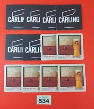 Beer Mats  Carling  Two