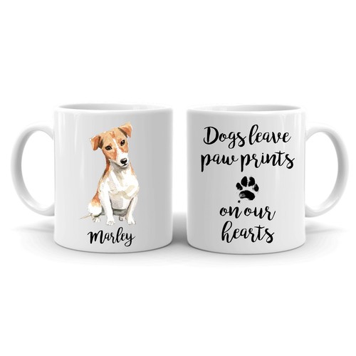 Personalised jack russell 11oz - jack,