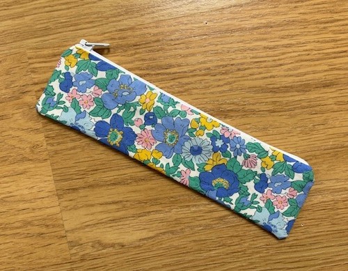 Handmade skinny pencil case - handmade,
