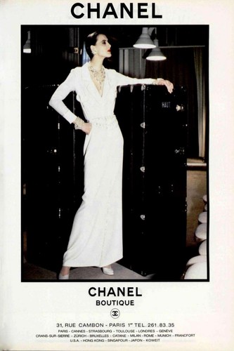 Chanel 1980 advert - chanel,