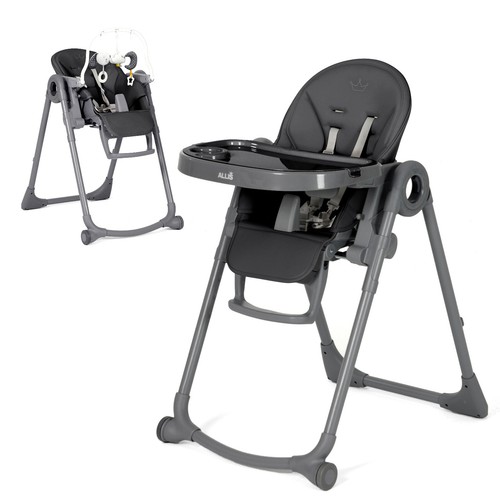 High chair for baby folding - high,