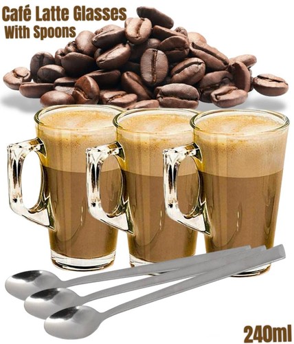 Latte glasses 240ml hot - 240ml, tea