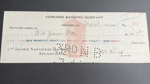 Vintage 1917 third - third, national