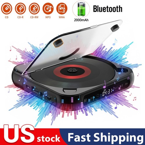 Black portable player - portable, cd