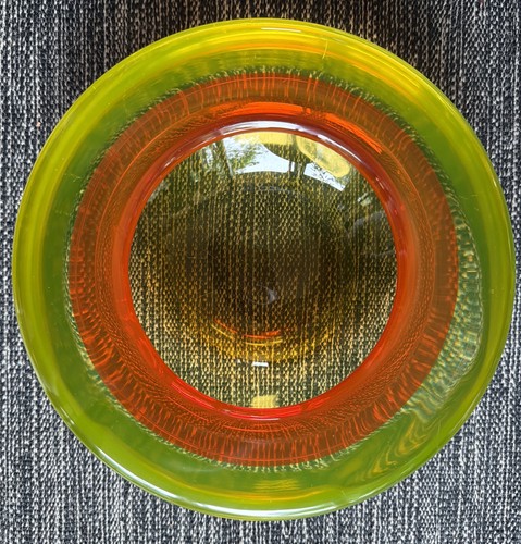 Huge murano geode bowl - murano,