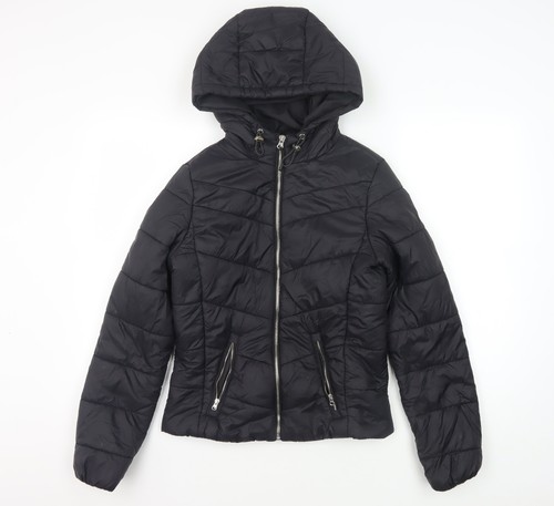 Bershka women black puffer - bershka, women's