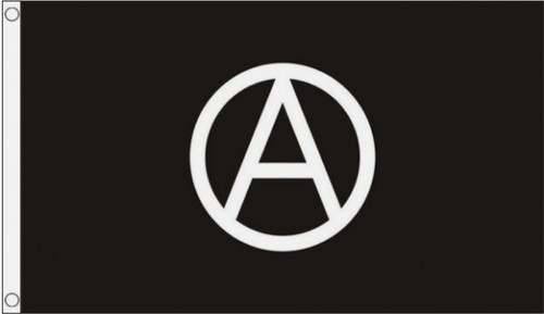Anarchy flag black - 2’,