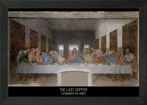 The last supper framed - supper, wall