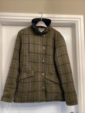 Hoggs of Fife Field Pro Ladies Check Jacket/Coat Size 12 VGC