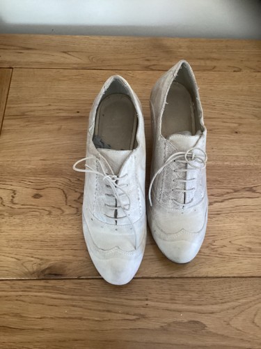Next stone cream lace shoe - cream, up