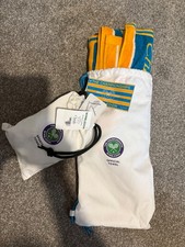 WIMBLEDON 2021 TOWEL BRAND NEW IN BAG with tags 70 x 133cm PLUS White sport towl