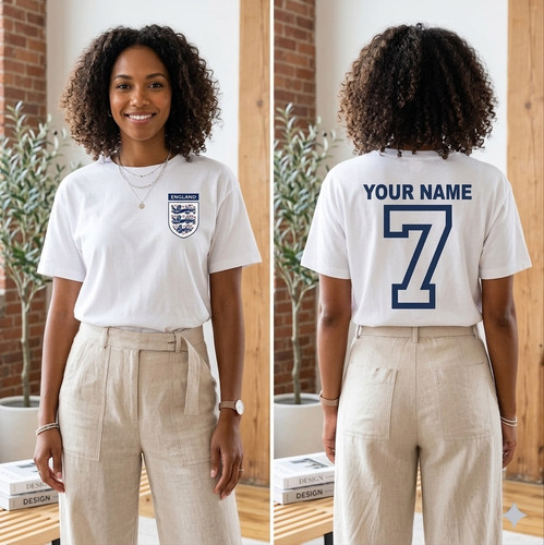 Personalised england football - personalised,