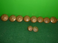 WW2 GENERAL SERVICE BUTTONS X 10