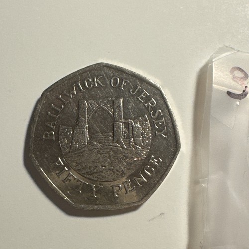 Bailiwick jersey 50p fifty - of,