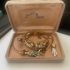 Trifari Meteor 1949 Parure in