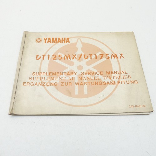 Genuine yamaha 125 175 mx - dt,