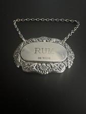 Solid Silver Rococo Style Rum