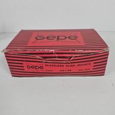 35mm Gepe Glassless Slide Mounts 2mm - 24 x 36  - Roughly Half A Box 