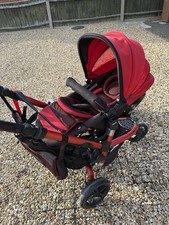 Jane Trider 3-Wheel Pushchair with Raincover and Matrix Base