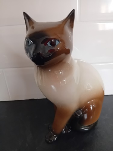 Vintage retro kitsch siamese - vintage,