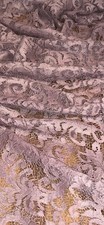 Dusty Pink Floral Guipure Lace