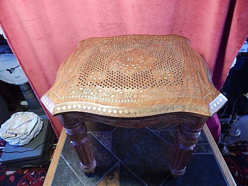 Coffee table hand carved - coffee,