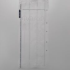 Brother KH-260 Chunky ORIGINAL PUNCHCARD  No 10 (card No 10 only)