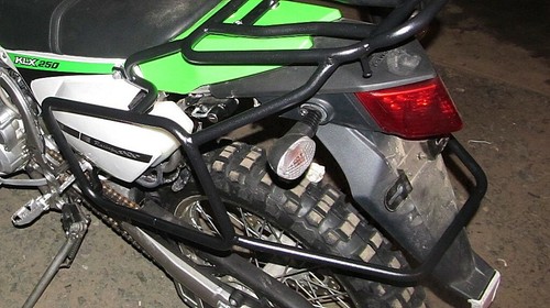 Kawasaki klx 250 - 250, rack