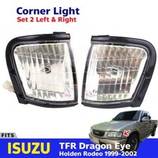 Corner Light Signal Lamp Fits Isuzu TFR Holden Rodeo Pickup 1999-02 Pair