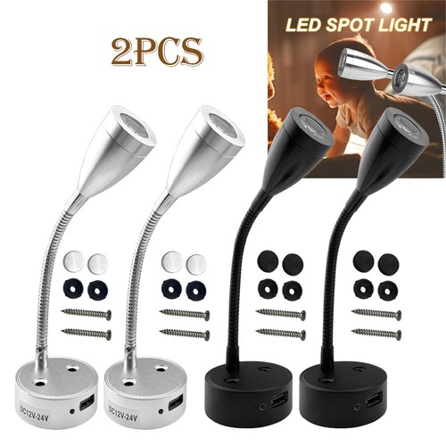 12v usb spot touch dimmable - 2x,