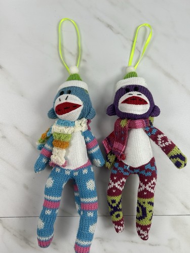 Sock monkey christmas - sock,