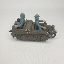 Britains Ltd Kettenkrad Half Track Motorcycle German WW2 9780 Army Military Toy 