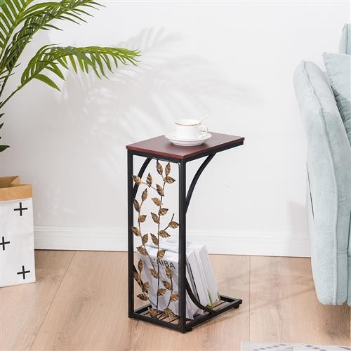Small side table beside - small,