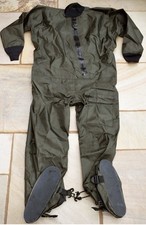 BRITISH ARMY SPECIAL FORCES LIGHTWEIGHT SURFACE DRYSUIT waterproof coverall XL