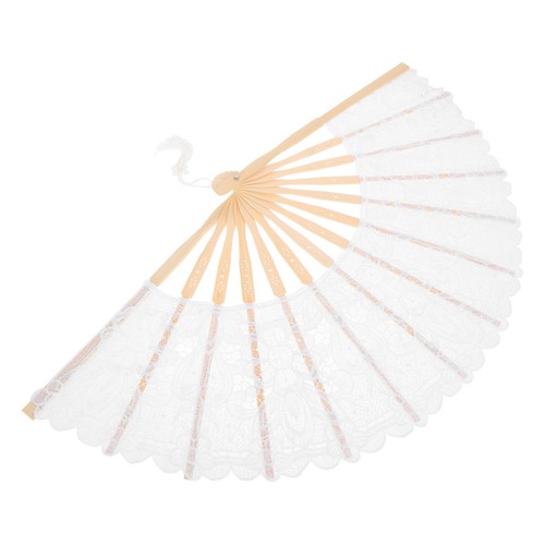 Decorative white lace folding - lace,
