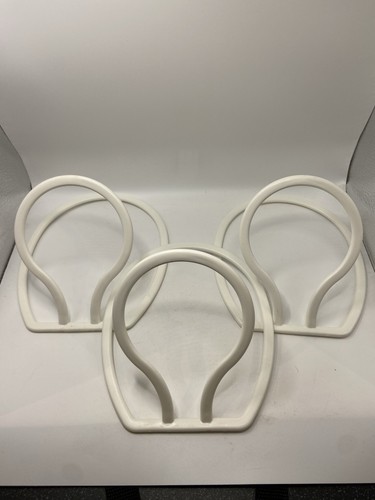 Set white plastic - set,