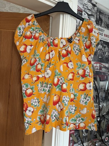 Hell bunny blouse - bunny, v