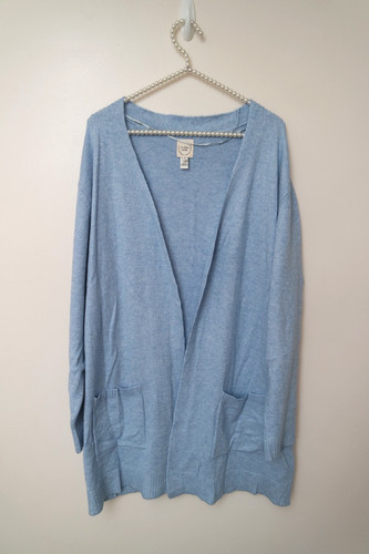 River island longline open - river,