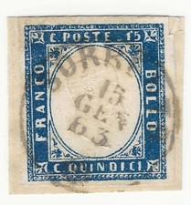 1863 Kingdom of Italy - 15 c