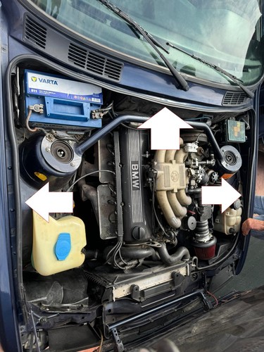 For bmw e30 hood engine - bmw,