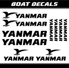 Yanmar Sticker Motorboat